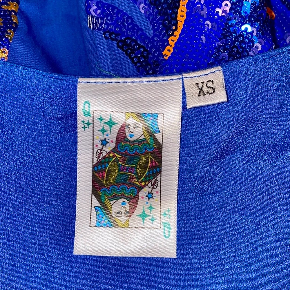 QUEEN OF SPARKLES QOS Animal Icon Dress size xs - Picture 7 of 10